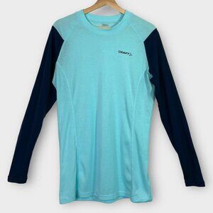 CRAFT Activewear Crew Neck Long Sleeve Performance T-Shirt Size XL